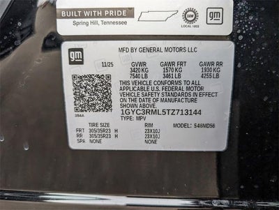 2026 Cadillac VISTIQ Platinum