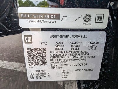 2026 Cadillac VISTIQ Platinum