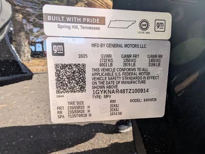 2026 Cadillac XT5 FWD Luxury