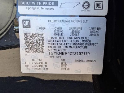 2026 Cadillac XT5 AWD Luxury