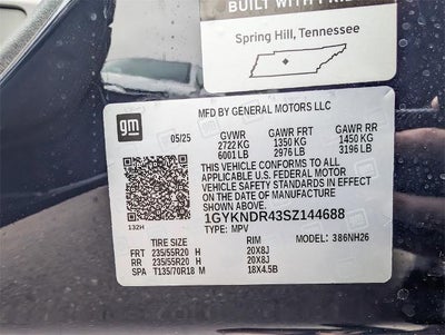 2025 Cadillac XT5 AWD Premium Luxury