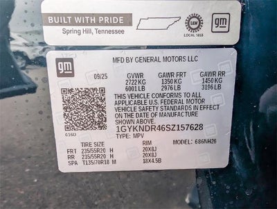 2025 Cadillac XT5 AWD Premium Luxury