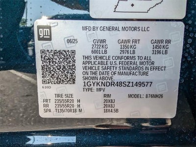 2025 Cadillac XT5 AWD Premium Luxury