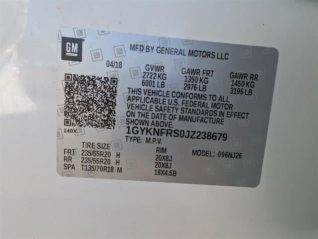 2018 Cadillac XT5 AWD 4dr Premium Luxury