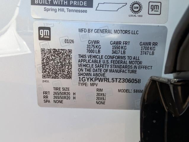 2026 Cadillac LYRIQ Premium Sport