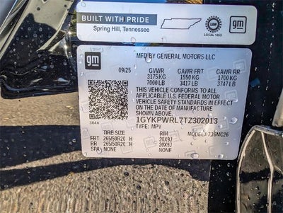 2026 Cadillac LYRIQ Premium Sport