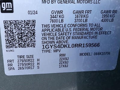 2024 Cadillac Escalade 4WD Premium Luxury Platinum