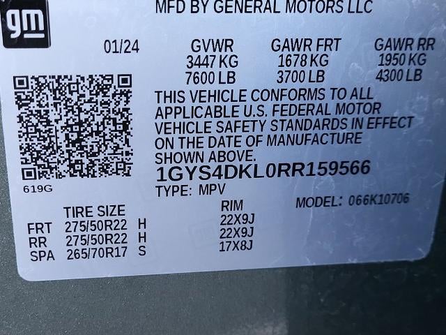 2024 Cadillac Escalade 4WD Premium Luxury Platinum