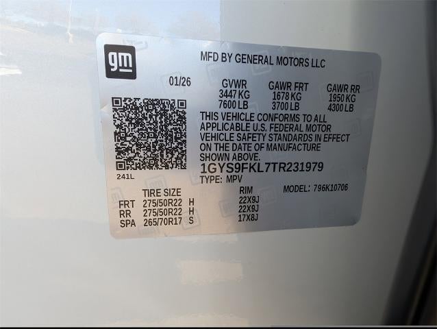 2026 Cadillac Escalade 4WD Sport