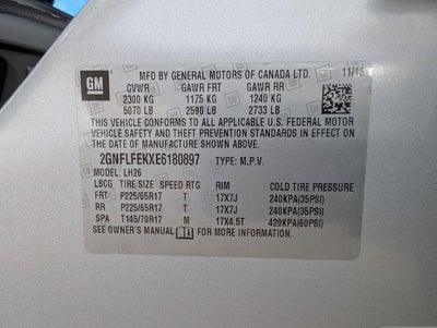 2014 Chevrolet Equinox AWD 1LT