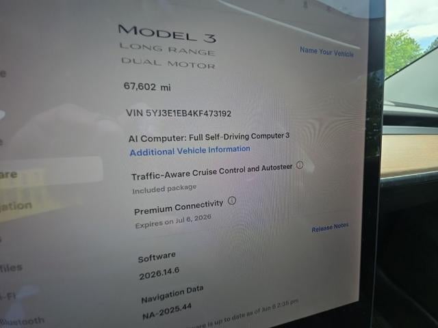 2019 Tesla Model 3 Long Range AWD