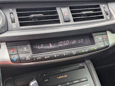 2012 Lexus CT 200h FWD 4dr Hybrid