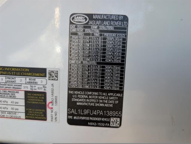 2023 Land Rover Range Rover Sport P400 SE Dynamic