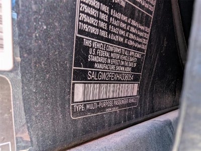 2017 Land Rover Range Rover V8 Supercharged SV Autobiography Dynamic SWB