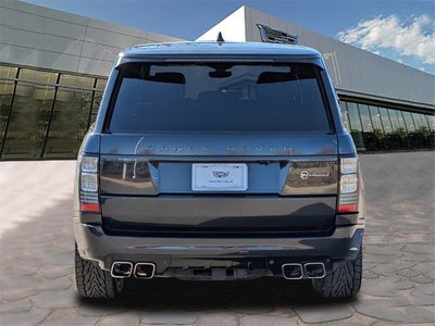 2017 Land Rover Range Rover V8 Supercharged SV Autobiography Dynamic SWB