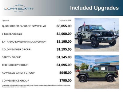 2022 Jeep Wrangler Unlimited Willys