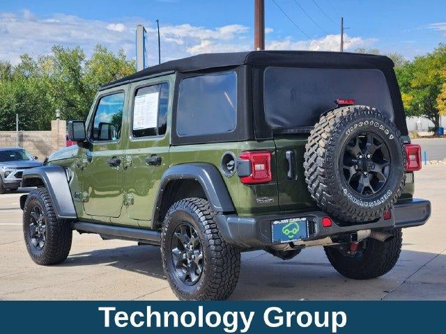 2022 Jeep Wrangler Unlimited Willys