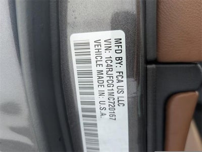 2021 Jeep Grand Cherokee Overland