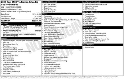 2013 RAM 1500 Tradesman