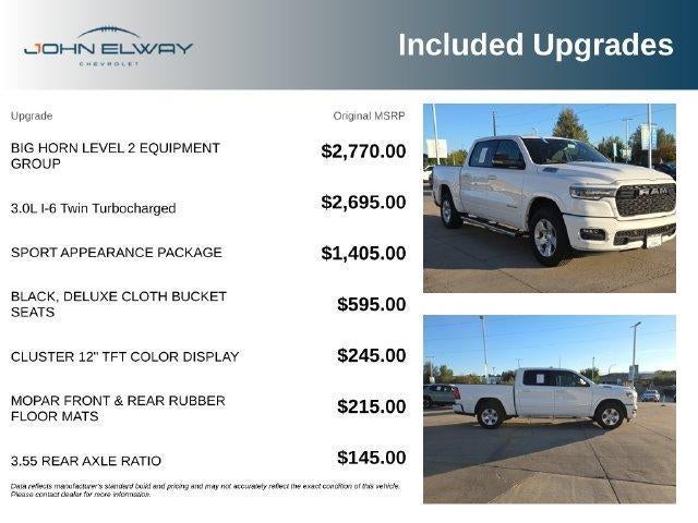 2025 RAM 1500 Big Horn/Lone Star