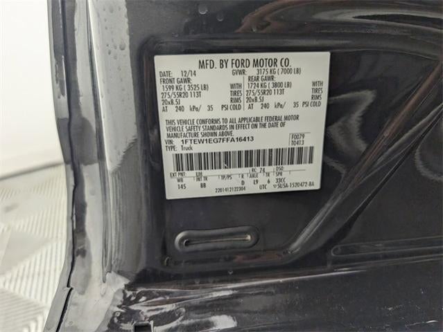 2015 Ford F-150 Platinum