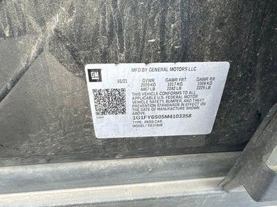 2021 Chevrolet Bolt EV LT