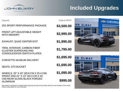 2027 Chevrolet Corvette 2LT
