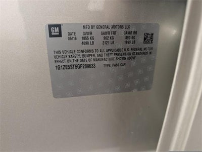 2016 Chevrolet Malibu LT