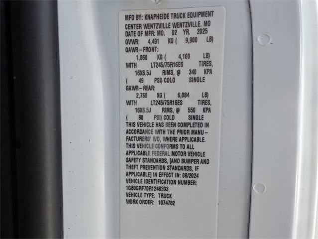 2024 Chevrolet Express Commercial Cutaway Base