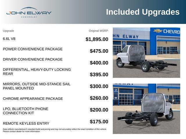 2026 Chevrolet Express Commercial Cutaway Base