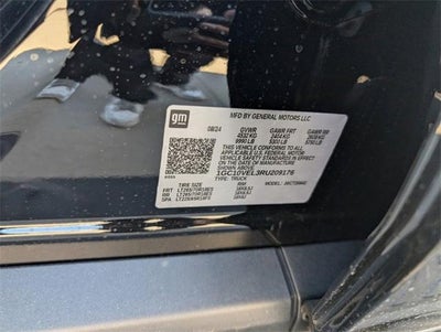 2024 Chevrolet Silverado EV Work Truck