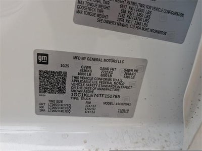 2026 Chevrolet Silverado 2500 HD Work Truck