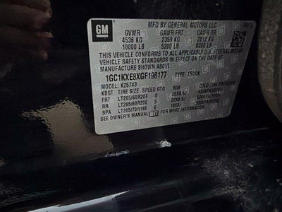2016 Chevrolet Silverado 2500 HD High Country