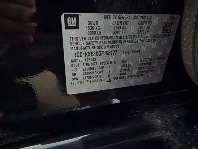 2016 Chevrolet Silverado 2500 HD High Country