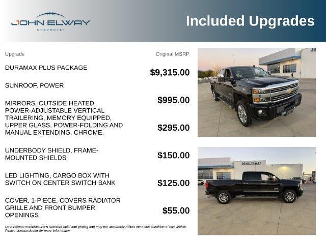 2016 Chevrolet Silverado 2500 HD High Country