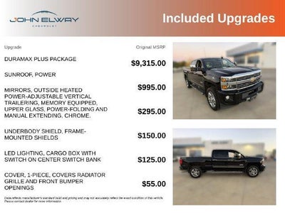 2016 Chevrolet Silverado 2500 HD High Country