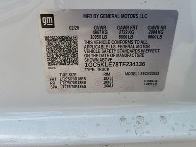 2026 Chevrolet Silverado 2500 HD Work Truck