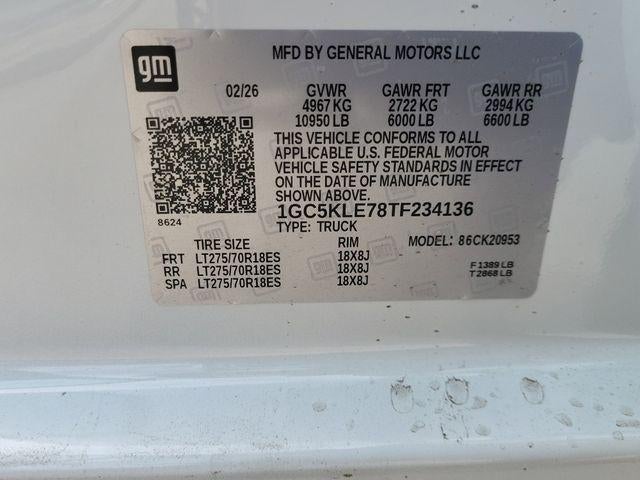 2026 Chevrolet Silverado 2500 HD Work Truck