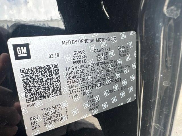 2019 Chevrolet Colorado Z71