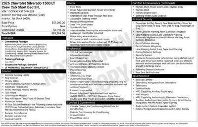 2026 Chevrolet Silverado 1500 LT