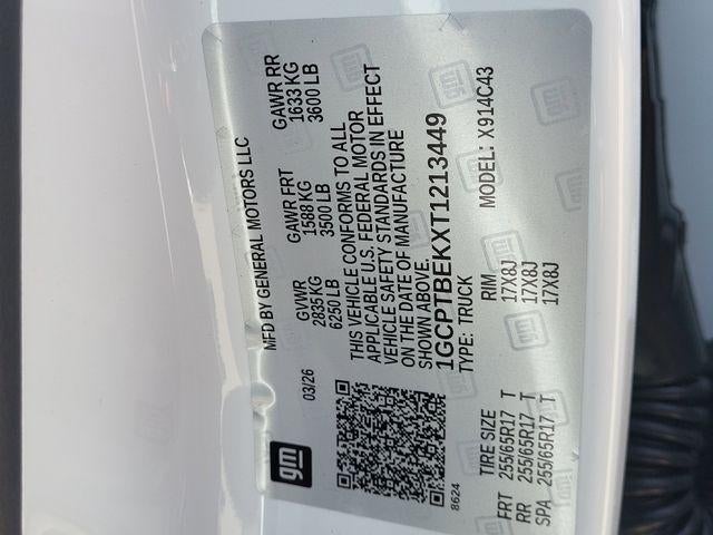 2026 Chevrolet Colorado 4WD Work Truck