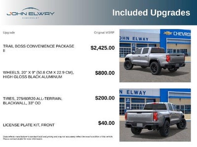 2026 Chevrolet Colorado 4WD Trail Boss