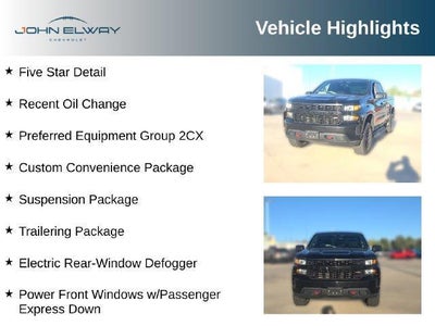 2019 Chevrolet Silverado 1500 Custom Trail Boss