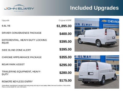 2027 Chevrolet Express Cargo Van Base