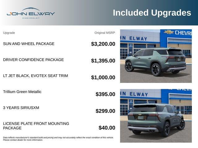 2027 Chevrolet Traverse AWD LT