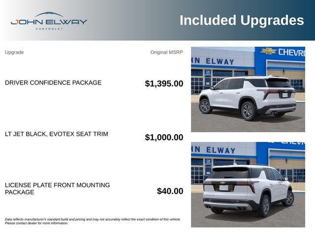 2027 Chevrolet Traverse AWD LT