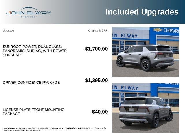 2027 Chevrolet Traverse AWD Z71