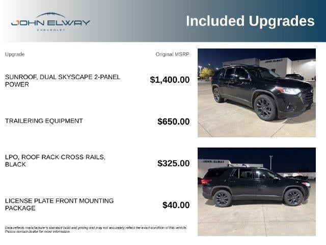 2021 Chevrolet Traverse RS