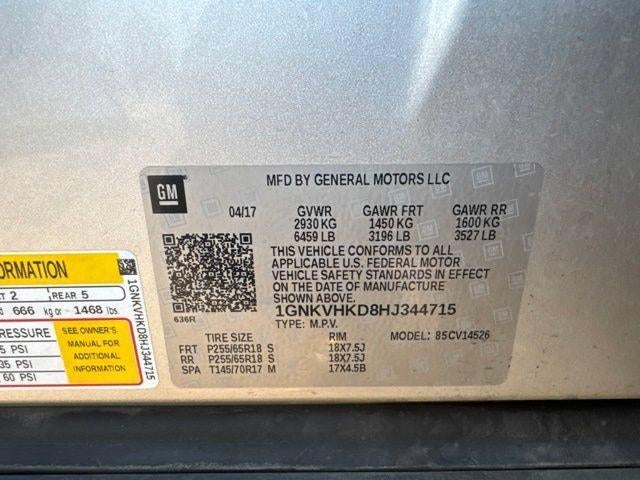2017 Chevrolet Traverse 2LT
