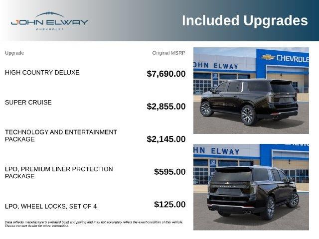 2026 Chevrolet Suburban High Country